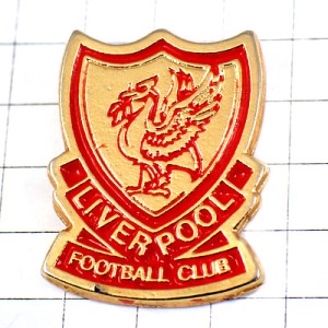 ピンバッジ・リバプール鳥の紋章サッカークラブ英国イギリス LIVERPOOL SOCCER ENGLAND