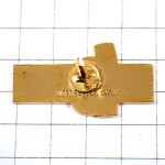 ピンバッジ・アルファベットＢピンク色