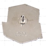 ピンバッジ・ピレネー山脈の小道の風景