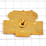 ピンバッジ・赤い屋根の駅舎カフェレストラン