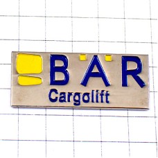 ピンバッジ・バーBARドイツ BAR-CARGOLIFT CHARIOT GERMANY ピンバッジ・バーBARドイツ BAR-CARGOLIFT CHARIOT GERMANY