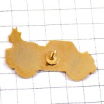 ピンバッジ・シカ鹿と車テオ