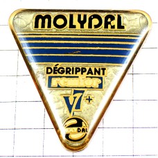 ピンバッジ・車のオイル三角V7＋