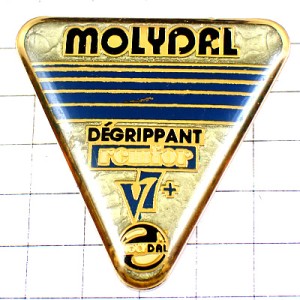 ピンバッジ・車のオイル三角V7＋