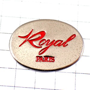 ピンバッジ・ロイヤル王室パリ鞄屋さん