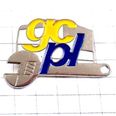 ピンバッジ・スパナ銀色シルバー工具ツール TOOLS GC-PL FRANCE ピンバッジ・スパナ銀色シルバー工具ツール TOOLS GC-PL FRANCE
