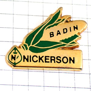 ピンバッジ・とうもろこしトウモロコシ一本 CORN NICKERSON BADIN