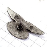 ピンバッジ・ジーンズ翼のマーク洋服シルバー銀色 CITY-JEANS JEANS EAGLE PEWTER WING