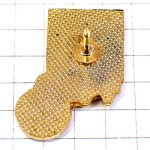 ピンバッジ・虎が前足をのばす球サッカーボール