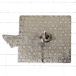 ピンバッジ・カマルグ小舟プロヴァンス南仏の海岸