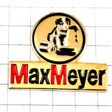 ピンバッジ・ペンキの刷毛をくわえた犬マックスマイヤー社 PAINTING MAX-MEYER ピンバッジ・ペンキの刷毛をくわえた犬マックスマイヤー社 PAINTING MAX-MEYER