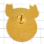 ピンバッジ・シカ大きな角の鹿