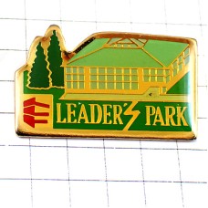 ピンバッジ・緑色の建物リーダー公園パーク LEADER-PARK ピンバッジ・緑色の建物リーダー公園パーク LEADER-PARK