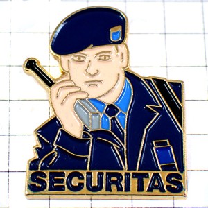 ピンバッジ・セキュリティ保安ユニフォーム制服ベレー帽トランシーバー