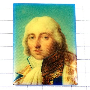 ピンバッジ・エドゥアール・モルティエ元帥ナポレオン肖像 MORTIER MARECHAL NAPOLEON FRANCE