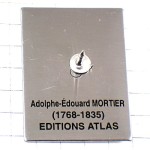 ピンバッジ・エドゥアール・モルティエ元帥ナポレオン肖像 MORTIER MARECHAL NAPOLEON FRANCE