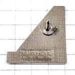 ピンバッジ・青い線と黄色い三角ドローム県