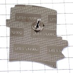 ピンバッジ・動物愛護雑誌ＳＰＡ雑誌ふさふさ黒犬 ANIMAUX-MAGAZINE FRANCE