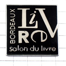 ピンバッジ・本のサロン読書ボルドー BORDEAUX SALON-DU-LIVRE FRANCE