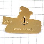 ピンバッジ・ホウキに乗る青い魔法使い魔女 SOMA WITCH