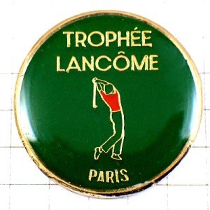 ピンバッジ・ランコム化粧品ゴルフ大会ボール球 GOLF LANCOME PARIS FRANCE ピンバッジ・ランコム化粧品ゴルフ大会ボール球 GOLF LANCOME PARIS FRANCE
