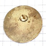 ピンバッジ・ニコちゃんマーク笑顔グリーン緑色 GREEN SMILEY