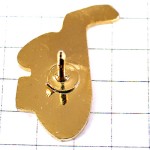 ピンバッジ・サックス金色ゴールド楽器サクソフォン音楽ミュージック