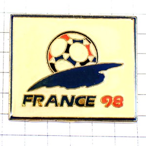 ピンバッジ・ワールドカップサッカー球フランス大会1998年 WORLD-CUP-1998 FRANCE-98