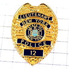 ピンバッジ・警部補ニューヨーク市ポリス警察アメリカ/USA米国 NEW-YORK POLICE ピンバッジ・警部補ニューヨーク市ポリス警察アメリカ/USA米国 NEW-YORK POLICE