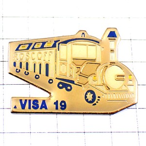 ピンバッジ・蒸気機関車トレイン観光列車VISAカード19