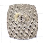 ピンバッジ・シトロエン車エンブレム赤いロゴ銀色シルバー CITROEN FRANCE