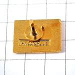 ピンバッジ・黄色いロゴ名前フランスの建設会社