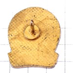 ピンバッジ・金色の馬と蹄鉄ゴールド幸運のアイテム