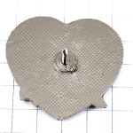 ピンバッジ・お母さん大好きハート赤い小鳥