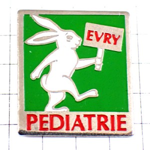 ピンバッジ・白兎ウサギ看板