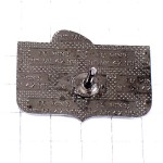 ピンバッジ・ラグビーボール球お城の塔SC紋章