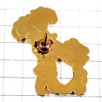 ピンバッジ・イタリア地図型３色国旗色 ITALIA ITALY MAP FLAG