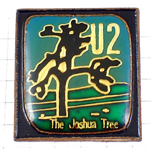 ピンバッジ・ユーツーU2バンド音楽ヨシュアトゥリー U2 IRELAND THE-JOSHUA-TREE