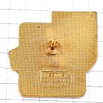 ピンバッジ・ドリュゼナイム十字やライオンの紋章アルザス地方の家 DRUSENHEIM ALSACE FRANCE