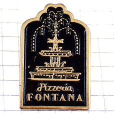 ピンバッジ・泉ピザ屋さんフォンテーヌ PIZZERIA FONTANA ITALIA FONTAINE ピンバッジ・泉ピザ屋さんフォンテーヌ PIZZERIA FONTANA ITALIA FONTAINE