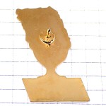 ピンバッジ・パフェお菓子アイス盛り合わせサクランボ乗せ