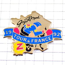 ピンバッジ・自転車ツールドフランス選手グレッグレモン1991年 GREG-LEMOND LE-TOUR-DE-FRANCE-1992