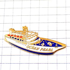 ピンバッジ・フェリー大型客船 OCEAN-PEARL