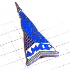 ピンバッジ・青い塔カトリック教会 AMCP CLOCHER FRANCE