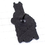 ピンバッジ・スノボ板スノーボード動物アルパカ