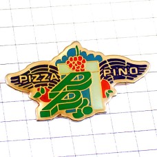 ピンバッジ・ピザ屋さんＰＰピザピノ PIZZA PINO ITALIA ITALY