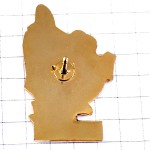 ピンバッジ・ビール酒ジョッキ大きな口のワニ鰐