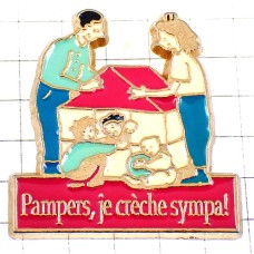 ピンバッジ・パンパース赤ちゃん保育園 PAMPERS