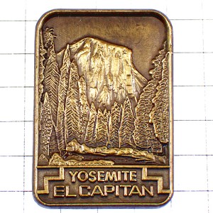 ピンバッジ・エル・キャピタン一枚岩ヨセミテ国立公園アメリカ/USA山カリフォルニア州ブロンズ色 YOSEMITE NATIONAL-PARK ピンバッジ・エル・キャピタン一枚岩ヨセミテ国立公園アメリカ/USA山カリフォルニア州ブロンズ色 YOSEMITE NATIONAL-PARK