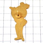 ピンバッジ・エッソガール赤いリボンのオイルの滴エッソ石油 ESSO-GIRL USA